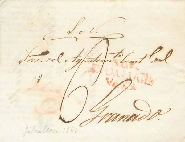 0000101200 - Andalusia. Prephilately