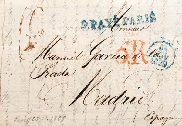 0000101419 - Francia. Prefilatelia