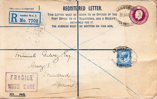 0000101495 - Gran Bretaña. Entero Postal