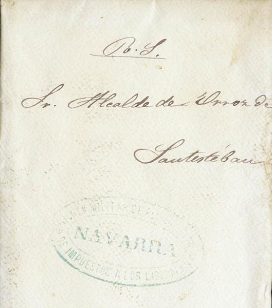 0000101939 - Spain. Carlist Mail