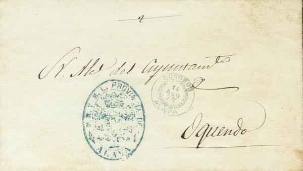 0000101943 - Spain. Carlist Mail