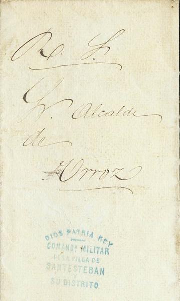 0000101951 - Spain. Carlist Mail