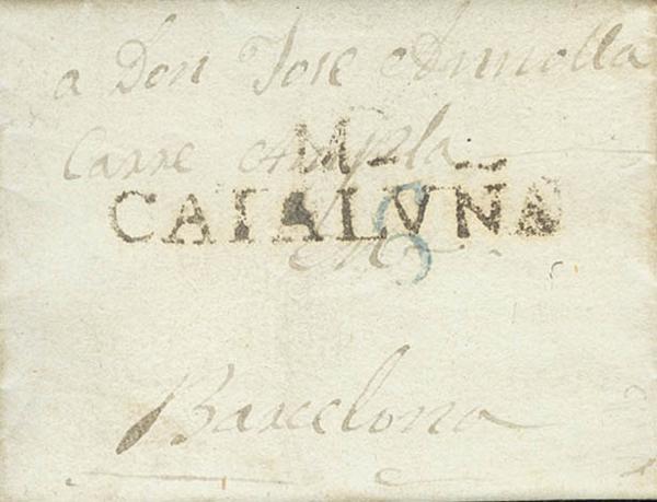 0000101991 - Catalonia. Prephilately