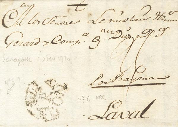 0000110047 - Aragón. Prefilatelia