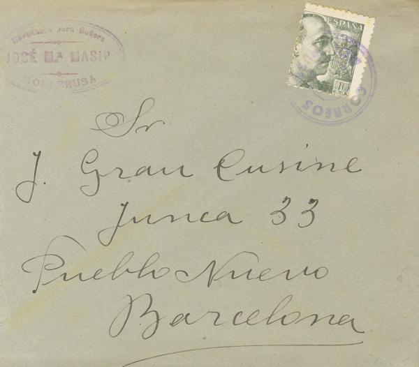 0000110323 - Cataluña. Historia Postal