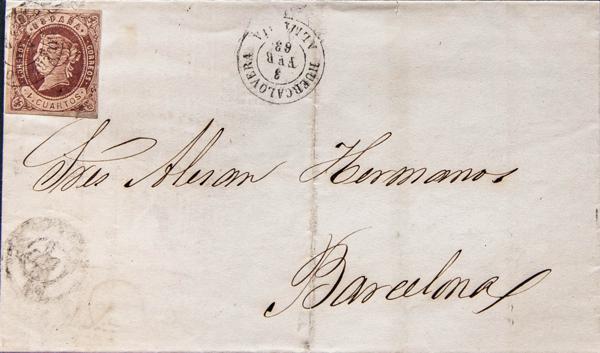 0000114998 - Andalusia. Postal History