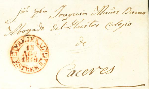 0000115715 - Extremadura. Prefilatelia