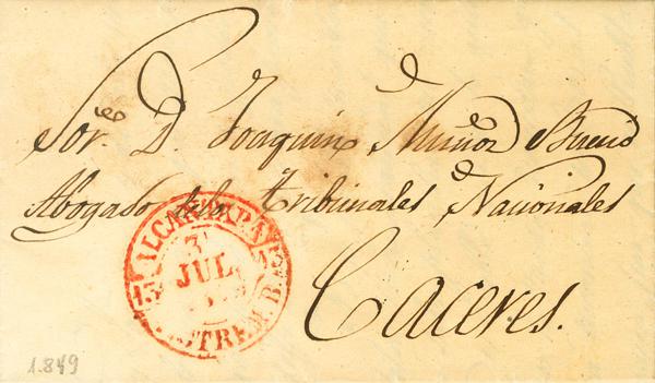 0000115743 - Extremadura. Prefilatelia