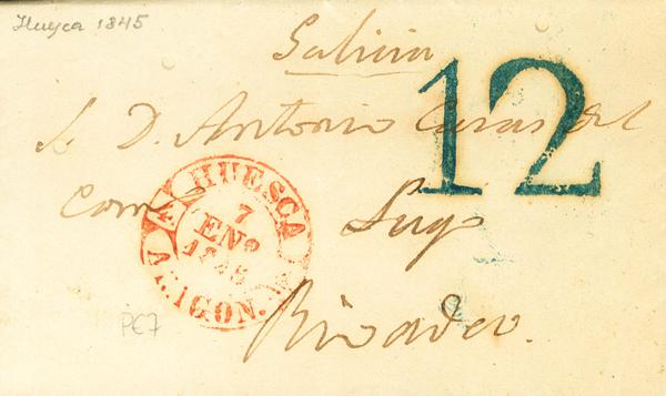 0000115831 - Aragón. Prefilatelia