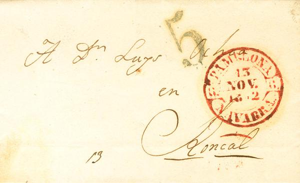 0000115910 - Navarra. Prefilatelia