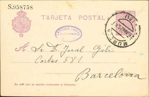 0000117103 - Murcia. Historia Postal