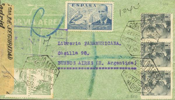 0000117137 - España. Estado Español Correo Certificado