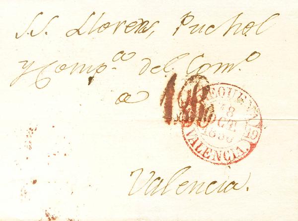 0000117955 - Valencian Community. Prephilately