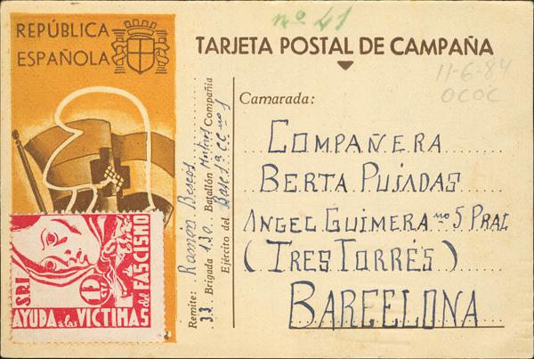 0000118444 - Zona Republicana. Postal Republicana