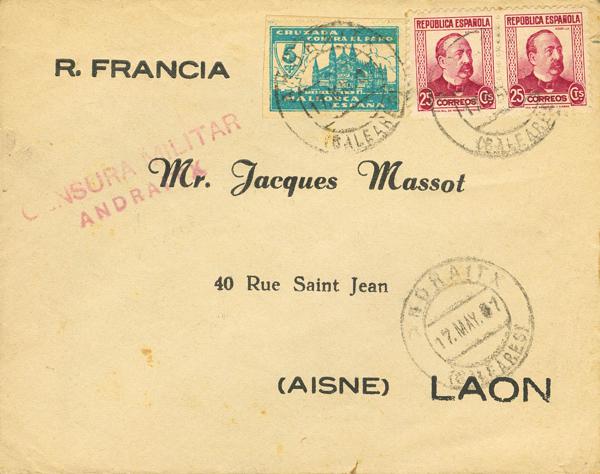 0000118482 - Zona Nacional. Censura Militar Bando Nacional