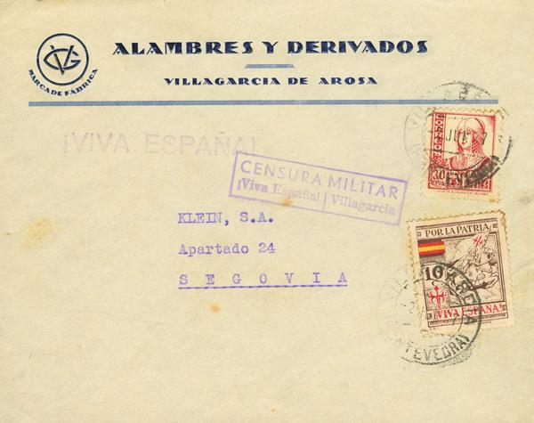 0000118521 - Zona Nacional. Censura Militar Bando Nacional