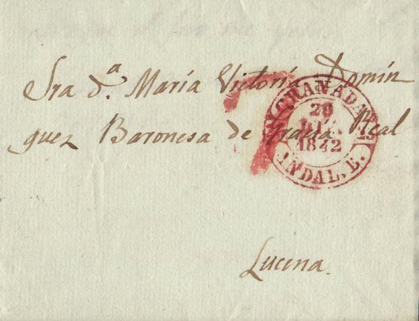 0000118787 - Andalusia. Prephilately