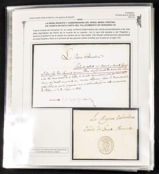 0000124501 - Spain. Carlist Mail