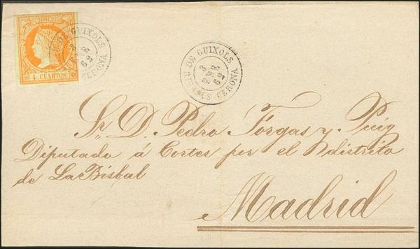 0000000273 - Cataluña. Historia Postal