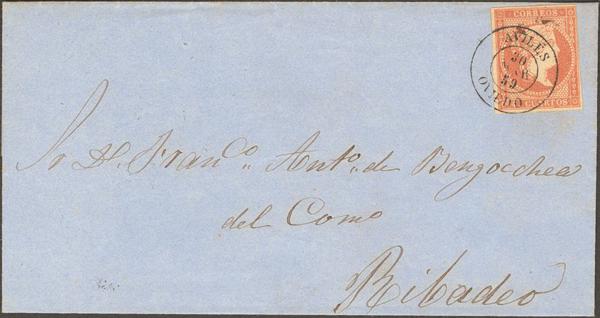 0000000737 - Asturias. Postal History