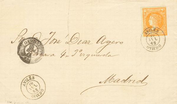 0000001308 - Asturias. Postal History
