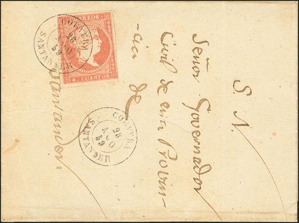 0000001334 - Cantabria. Postal History