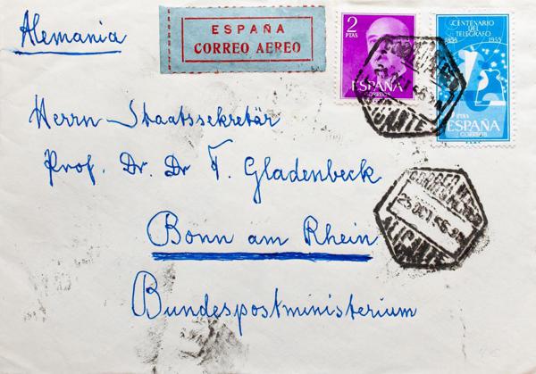 0000003478 - Spain. 2nd Centenary Airmail
