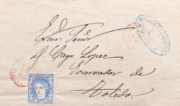 0000003479 - Madrid. Postal History