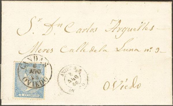 0000003708 - Asturias. Postal History