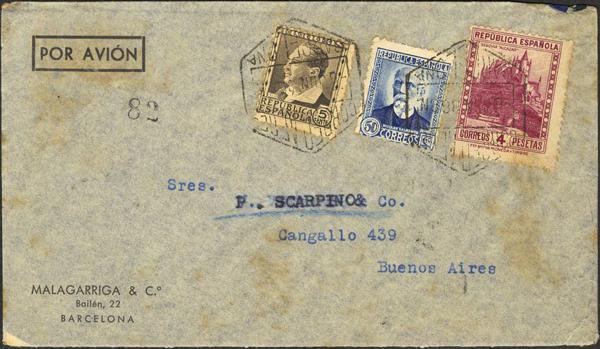 0000004159 - Spain. Spanish Republic Airmail