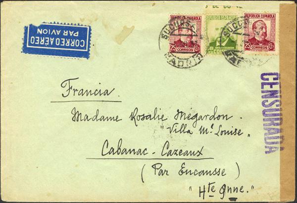 0000004399 - Spain. Spanish Republic Airmail