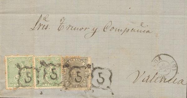 0000004430 - Andalusia. Postal History