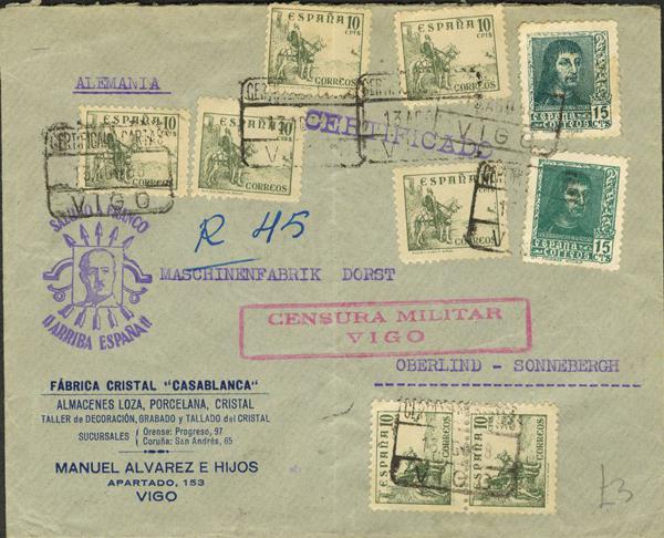 0000004946 - Zona Nacional. Bando Nacional Correo Certificado