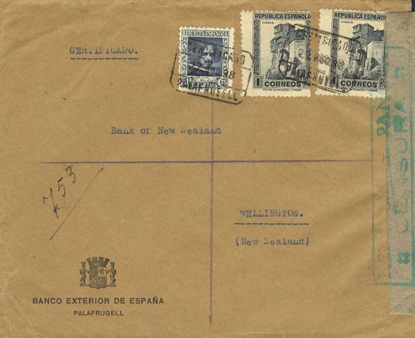 0000005357 - Republican Zone. Bando Republicano Registered Mail