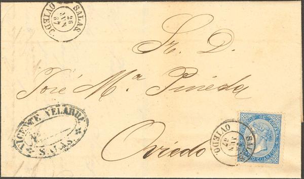 0000007257 - Asturias. Postal History