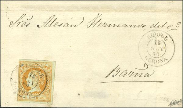 0000007355 - Cataluña. Historia Postal
