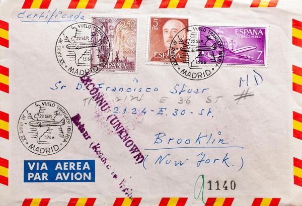0000007952 - Spain. 2nd Centenary Airmail