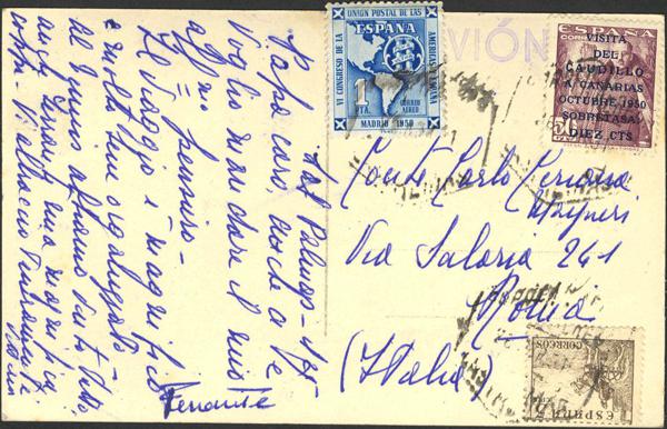 0000008950 - Spain. 2nd Centenary Airmail