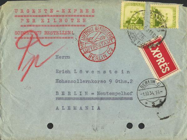 0000009424 - Spain. Spanish Republic Airmail