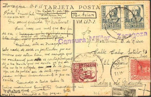 0000009485 - Spain. Spanish State Air Mail