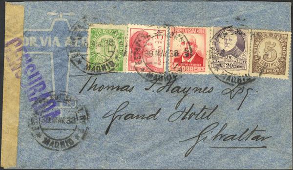 0000009490 - Spain. Spanish Republic Airmail