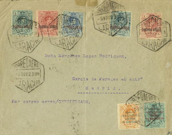 0000009602 - Spain. Alfonso XIII Air Mail