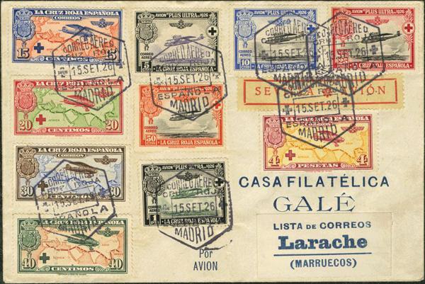 0000009615 - Spain. Alfonso XIII Air Mail