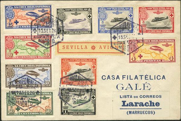 0000009616 - Spain. Alfonso XIII Air Mail