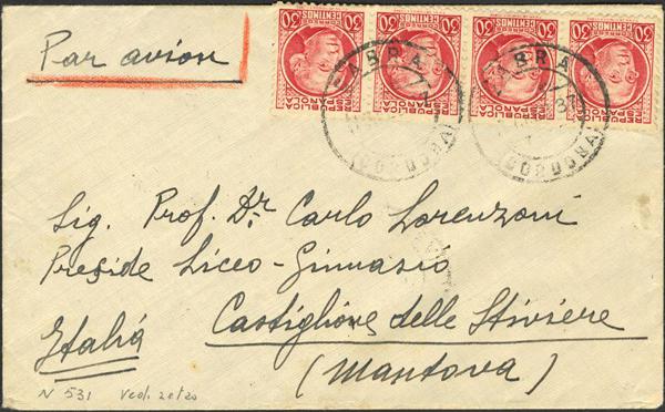 0000009628 - Spain. Spanish Republic Airmail