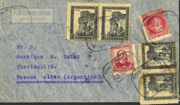 0000009928 - Spain. Spanish Republic Airmail
