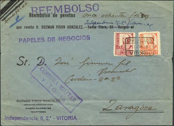 0000009958 - Spain. Spanish State Registered Mail
