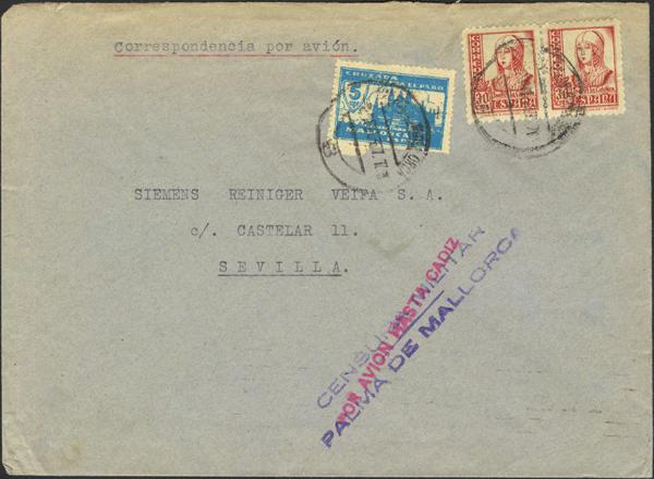 0000010030 - Zona Nacional. Bando Nacional Correo Aéreo