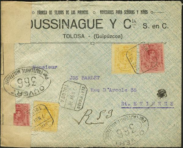 0000010347 - España. Alfonso XIII Correo Certificado