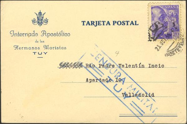 0000010434 - National Zone. Military Censorship Bando Nacional